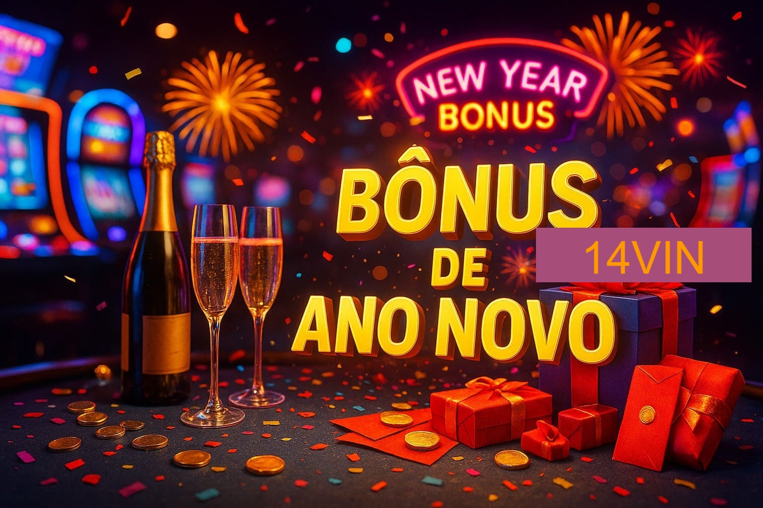 Promoções de Ano Novo no 14VIN